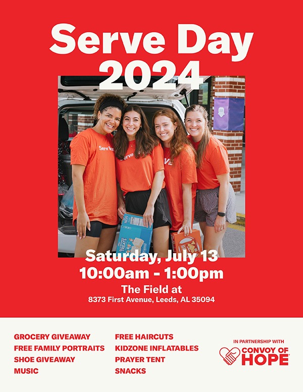 eeds Outreach encourages those we serve to come down to The Field (aka the Greenspace aka the Cement Plant Field) this Saturday, July 13th for Serve Day 2024.